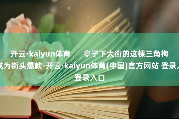 开云·kaiyun体育      亭子下大街的这棵三角梅已成为街头爆款-开云·kaiyun体育(中国)官方网站 登录入口